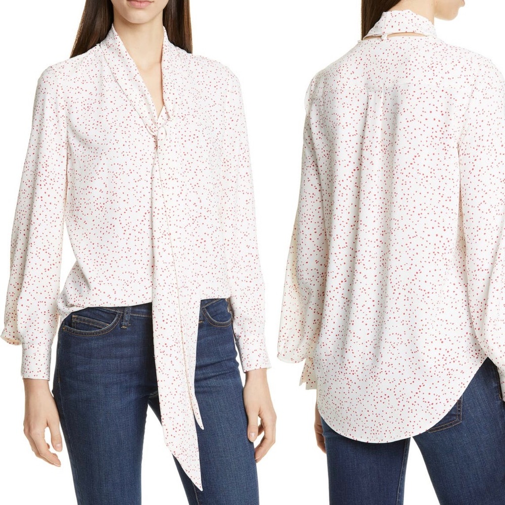 Equipment Haty Button Front Top - NWT